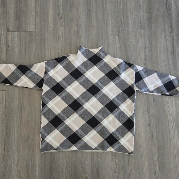 Racheal Zoe Plaid Pullover Sweater Womens Size XL - Picture 15 of 16